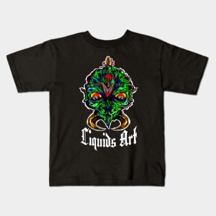 Trippy Face Place w/ Liquidsart Kids T-Shirt